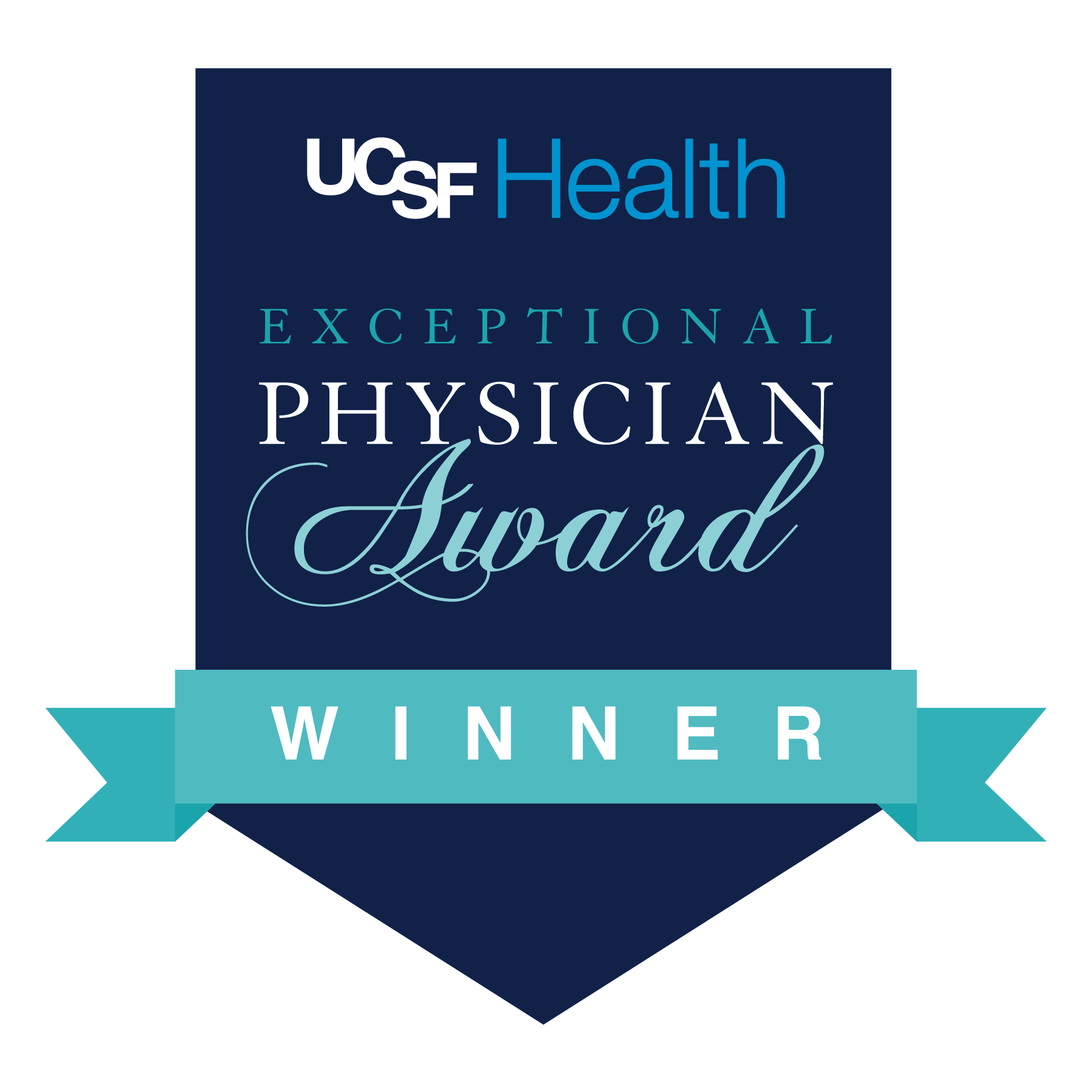 Exceptional Physician Award Winner Shield