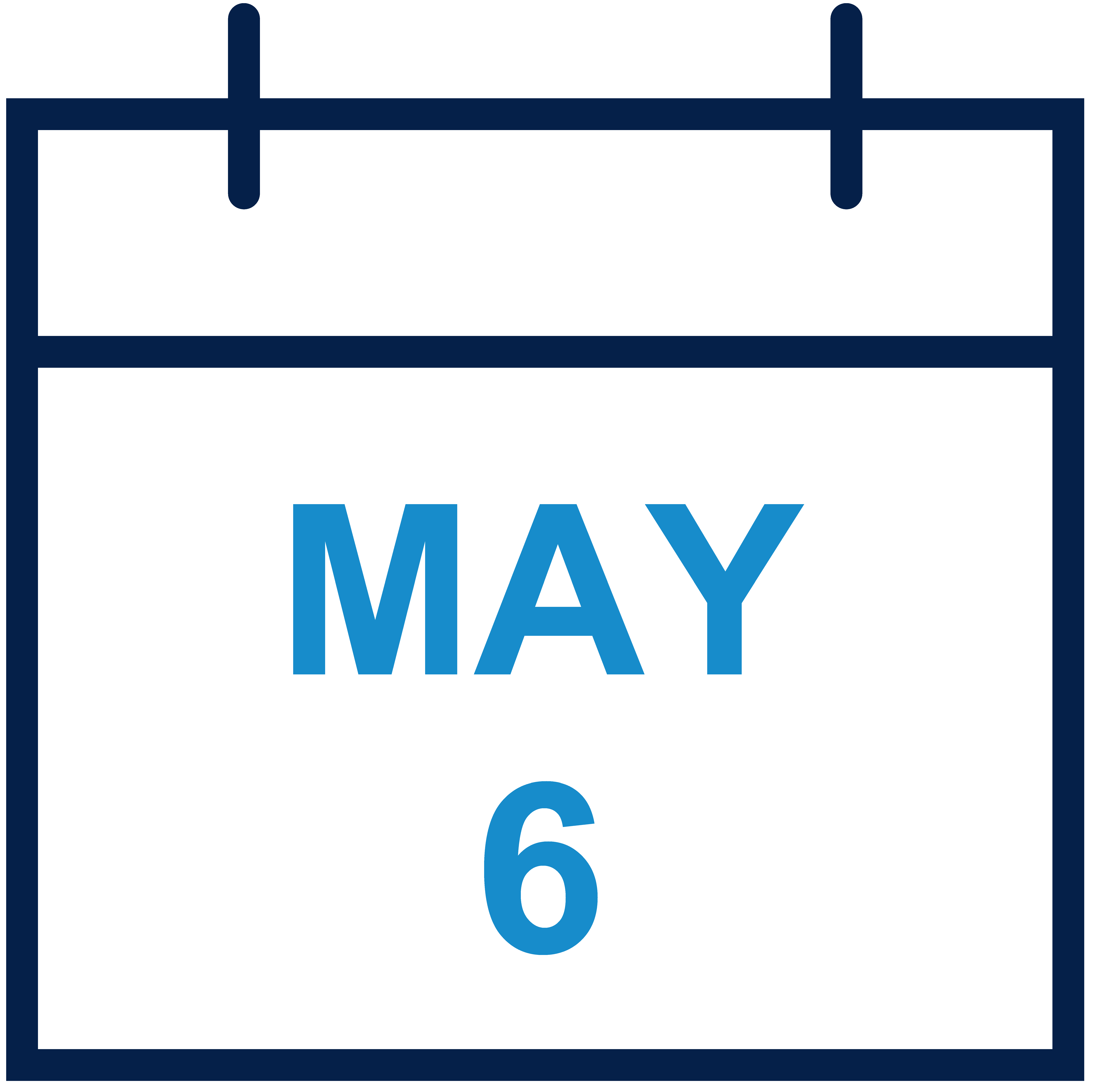 May 6 calendar image